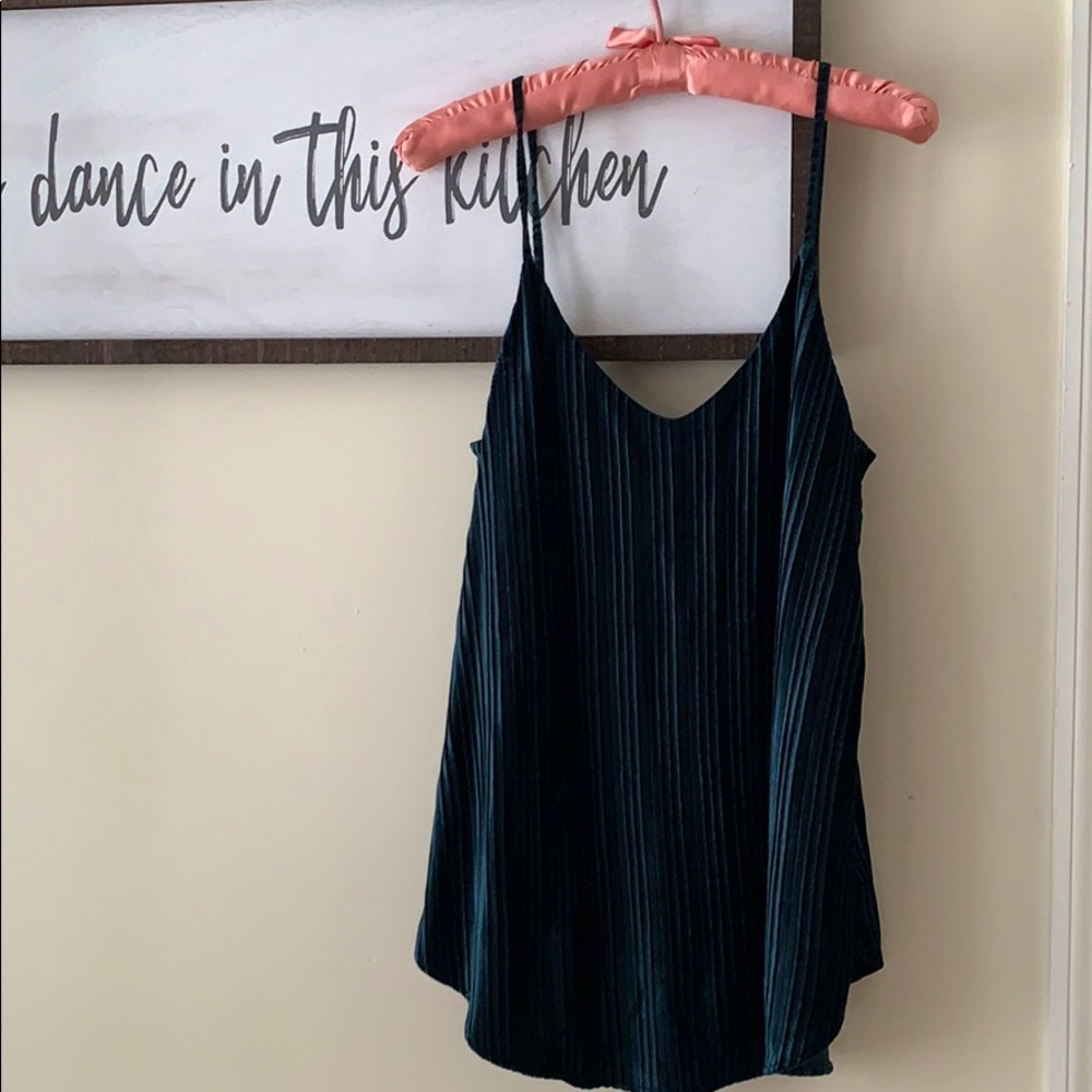 Velvet Emerald tank top